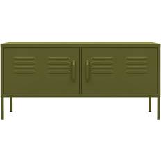 vidaXL 336225 Olive Green TV Bench 35x50cm