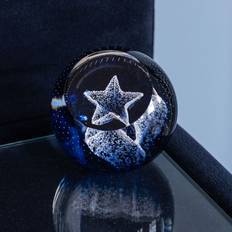 Dartington Decorative Items Dartington Twinkle Little Star Paperweight Blue Figurine
