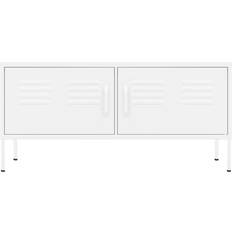 vidaXL 336233 White TV Bench 35x50cm