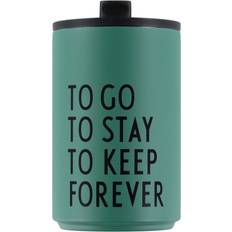 Design Letters To Go to Keep to Keep Forever Termosmugg 35cl