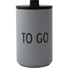 Design Letters To Go Grey Termosmugg 35cl
