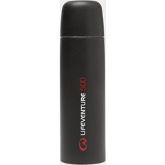 Black Thermoses Lifeventure TiV Vacuum Black Thermos 0.5L