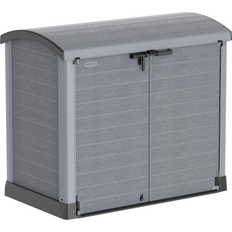 Skraldespandskjulere Duramax Cedargrain StoreAway 1200L Lid (Areal )