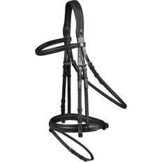Reitsport Waldhausen Trensenzaum X-Line SUPERSOFT schwarz