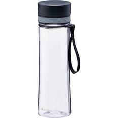 Plastic water bottle Aladdin Aveo Clear & Grey Water Bottle 0.6L