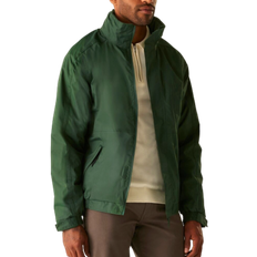 Regatta Men's Dover Fleece Lined Waterproof Insulated Bomber Jacket - Dark Green/Dark Grey