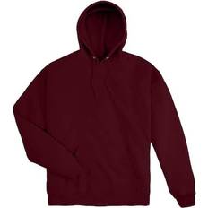 Hanes EcoSmart Unisex Fleece Hoodie - Maroon