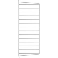 String Wall Mount Galvanized Steel Shelving System 2pcs