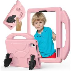 Bumperskal Eiderwood iPad Mini 2024 2021 Barn Skal Thumb Kickstand Rosa