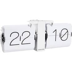 Karlsson No Case Flip White Wall Clock 36cm
