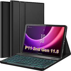 Wineecy Backlit Keyboard Case Lenovo Tab P11 2nd Gen 11.5