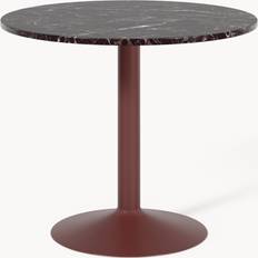 Rundt marmor spisebord Westwing Collection Rundt Marmor Ø 90 cm Spisebord