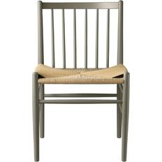 FDB Møbler J80 Beech Moss Grey/Nature Kitchen Chair 82cm