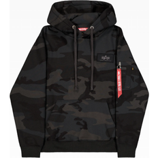 Camouflage Sweatere Alpha Industries Sweatshirt - Grå/Orange/Hvid