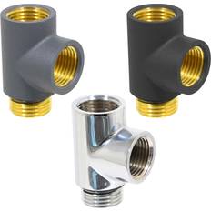 Heated Towel Rails Spares2Go Dual Fuel T Piece Towel Radiator Adaptor