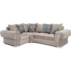 Beige Sofas Furniture 786 Verona Scatter Back 1c2 Corner Beige Sofa