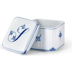 Royal Copenhagen Firkantet Alfabet Bonbonniere S 7 x H 7 2 x 7 cm Skål