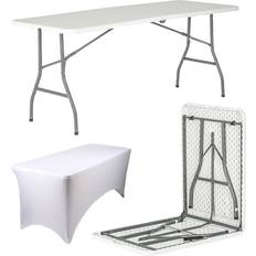 180cm Rectangular Portable Folding Table