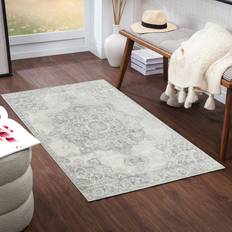 Power Loom Gray Ivory Rug 80 x 150 cm