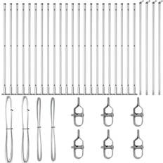 Fence Kits vidaXL Fence Posts With Base Plates 26 Pcs 88.5cm