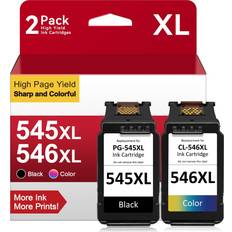 PG-545 CL-546 XL Ink Cartridges for Canon 545 546