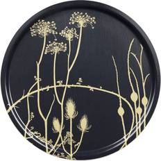 Marimekko Serving Trays Marimekko Vuoren Ø65 cm Midnight Blue Serving Tray