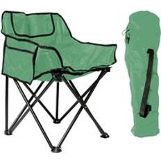 Premium Folding Camping Chair Green