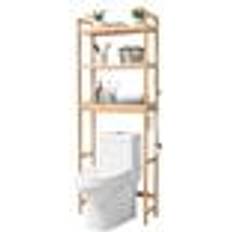 Væghængt Toilet- & Badeværelseshylder VEVOR 3-Tiers Badeværelseshyldestativ Pladsbesparende
