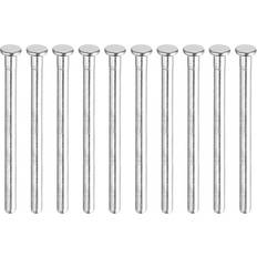 Hinges Uxcell 10pcs 3.5 Inch Door Hinge Pin Silver