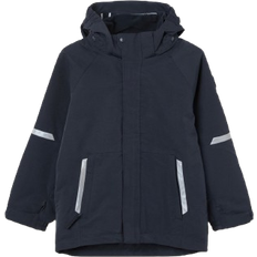 Polarn O. Pyret Waterproof Jacket Stormy - Dark Navy (60602283-483)