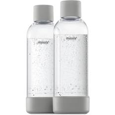 MySoda Woody Flaske Grå 2 Stk 1 Liter