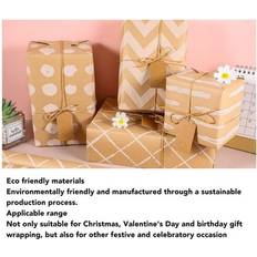 Yellow Gift Wrapping Papers Kraft Multipurpose Wrapping Paper Set