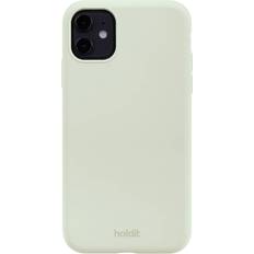 Mobiltillbehör Holdit Silicone Case for iPhone 11/XR White Moss