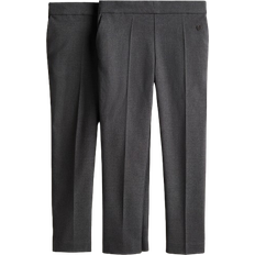 24-36M Trousers Children's Clothing H&M School Trousers 2-pack - Dark Grey (1239470001)