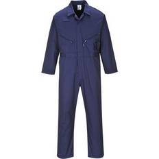 Women Overalls Portwest Liverpool Zip Coverall - Navy