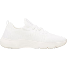 Marc O'Polo Damen Sneaker Mit Lederdetails - Weiss