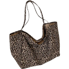 Shein Leopard Print Tote Bag Large Capacity