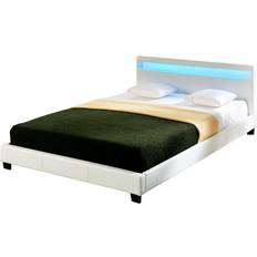 Strutture letto Corium Letto Matrimoniale Imbottito 160x200 cm Testiera Alta