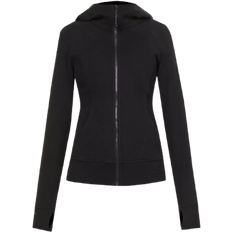 Lululemon Scuba Slim-Fit Cotton-Blend Knitted Hoody - Black