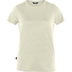 Cykling T-shirts Tierra W's Woolpa Tee - Off White