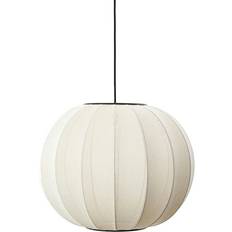 Made by Hand Knit-Wit 40 Pearl White Pendant Lamp ∅ 45cm