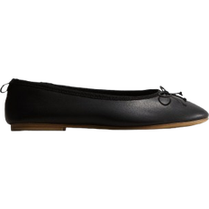 H&M Bow-Detail Ballet Pumps - Black