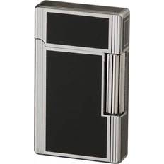 Flint Lighter Dustin Chrome Black