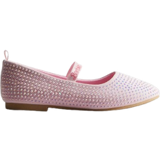 H&M Glittriga Ballerinaskor - Ljusrosa