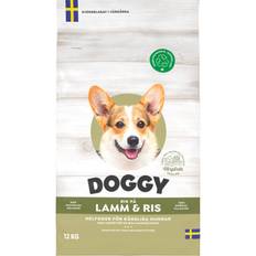 DOGGY Hundar - Torrfoder Husdjur DOGGY Lamm Ris Torrfoder 12 kg