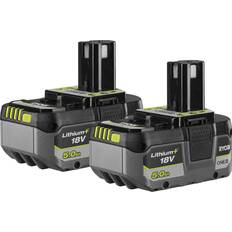 Ryobi Batterier & Laddbart Ryobi Batteri ONE+ 5.0Ah 18V 2-p