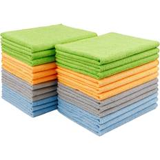 Microfibre Cloth 24 Pack Premium All-Purpose Cleaning Cloths