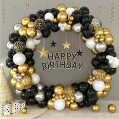 Brown Balloon Arches Kikidex 138pcs Brown Balloon Garland Arch Kit