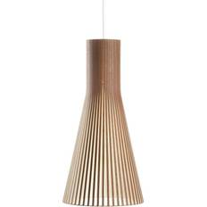 Træ Loftlamper Secto Design 4200 Walnut Pendel ∅ 30cm