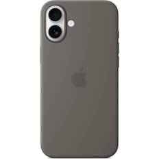 Apple iPhone 16 Plus Mobilskal Apple Silicone Case with MagSafe for iPhone 16 Plus Stone Grey